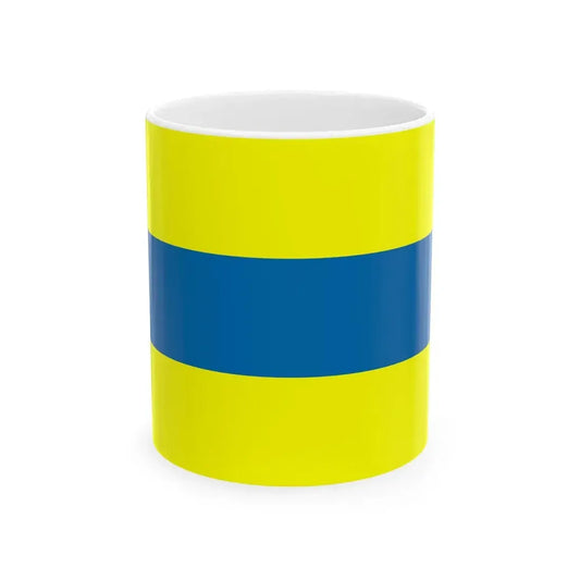 POL gmina Celestynow flag (Poland) White Coffee Mug 11oz - Go Mug Yourself