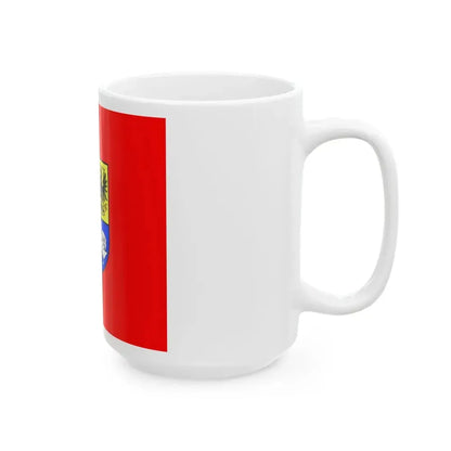 POL gmina Chlewiska flag (Poland) White Coffee Mug - Go Mug Yourself