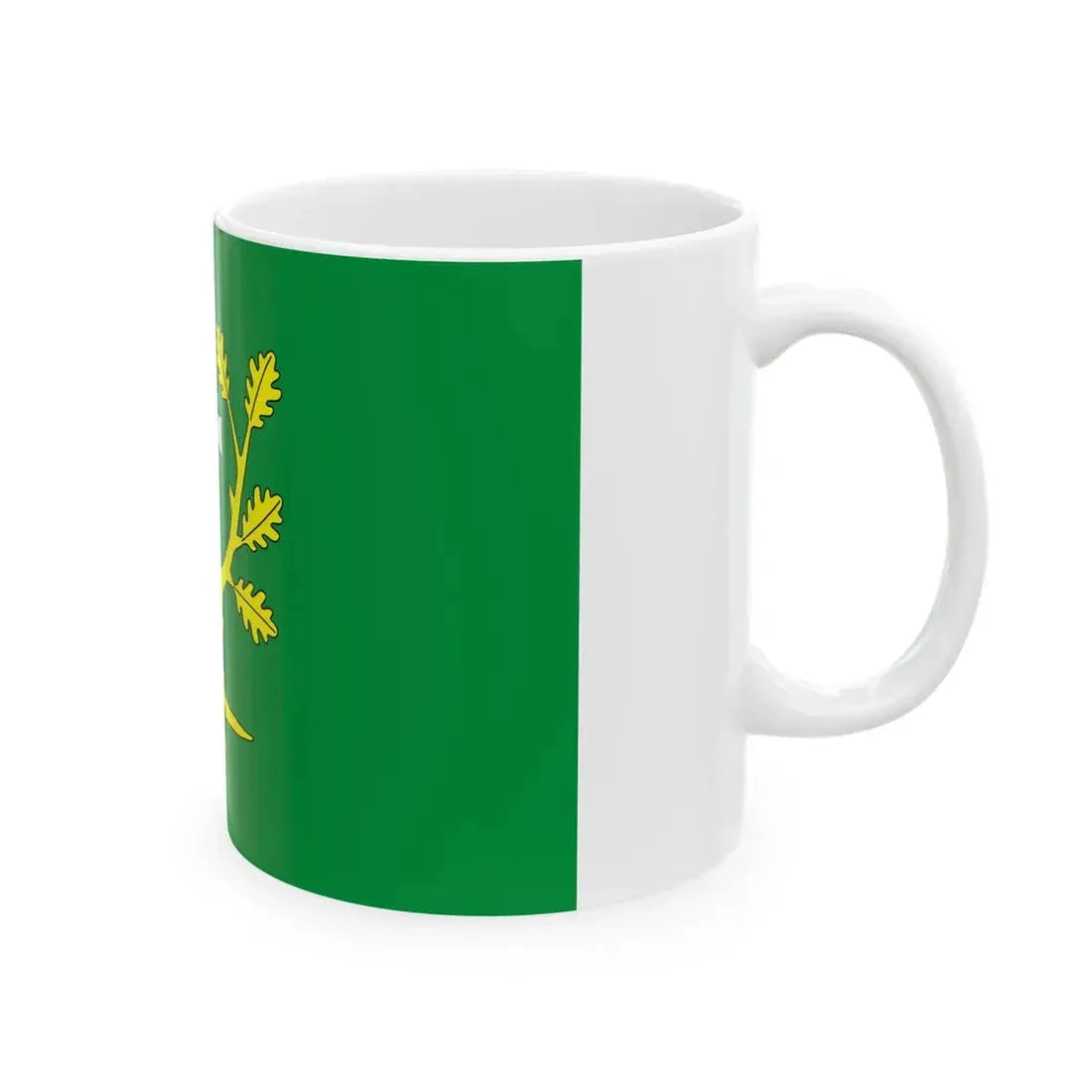 POL gmina Chodow flag (Poland) White Coffee Mug - Go Mug Yourself