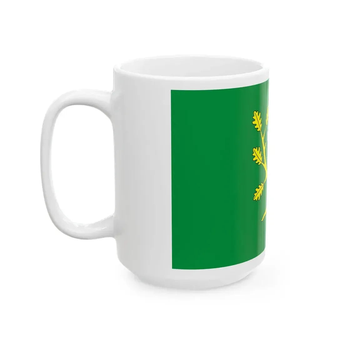 POL gmina Chodow flag (Poland) White Coffee Mug - Go Mug Yourself