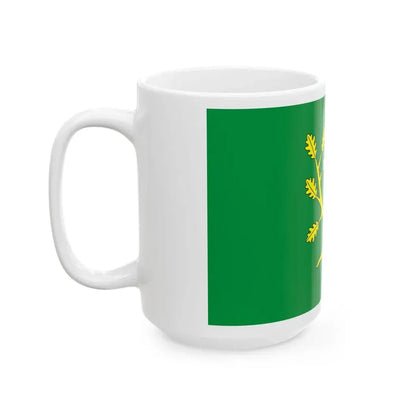 POL gmina Chodow flag (Poland) White Coffee Mug - Go Mug Yourself