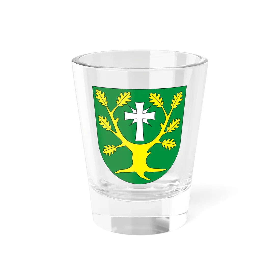POL gmina Chodów COA (Poland) (Coat of Arms) Shot Glass 1.5oz 1.5oz - Go Mug Yourself