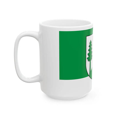 POL gmina Czarny Bor flag (Poland) White Coffee Mug - Go Mug Yourself