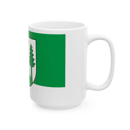 POL gmina Czarny Bor flag (Poland) White Coffee Mug - Go Mug Yourself