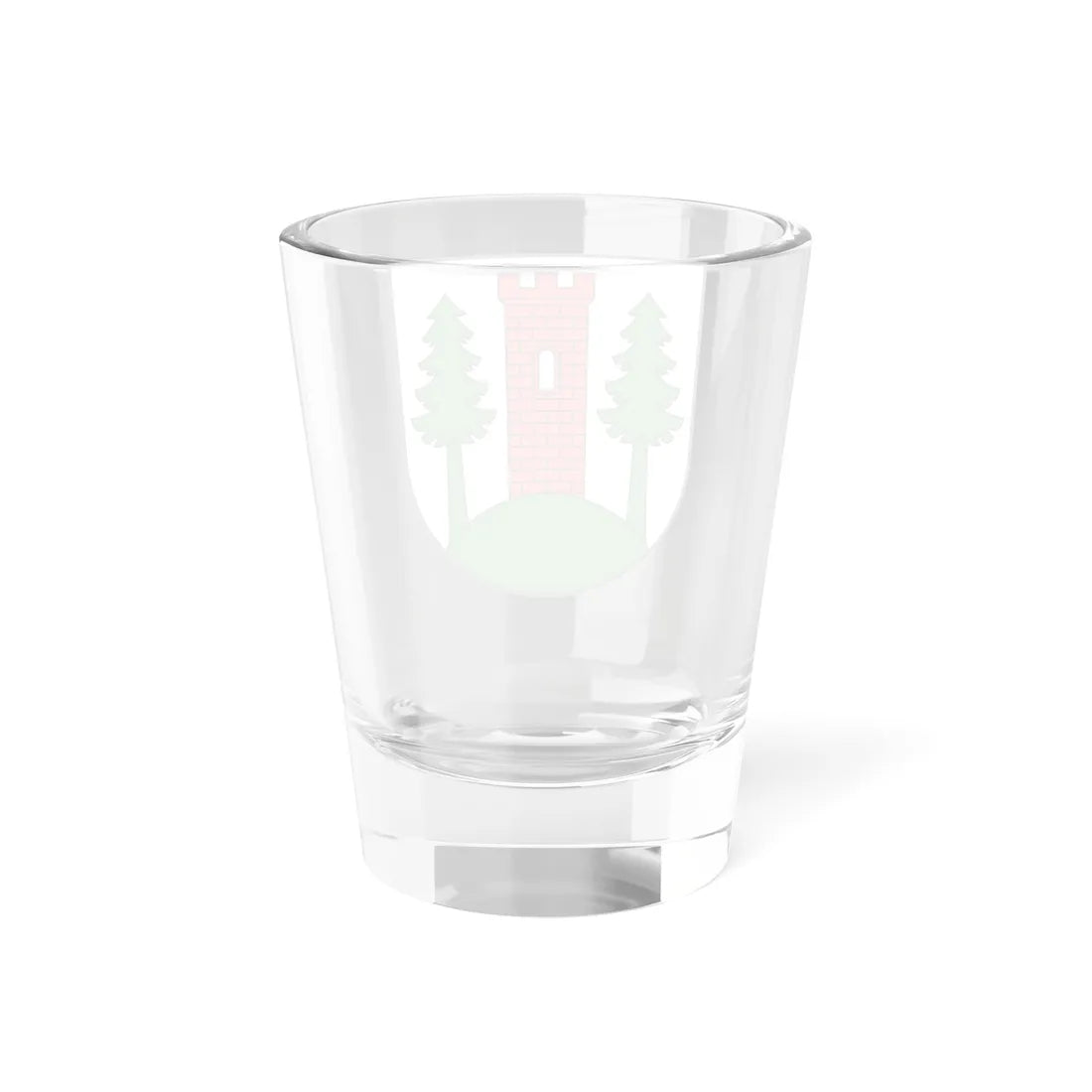 POL gmina Czarny Bór COA (Poland) (Coat of Arms) Shot Glass 1.5oz - Go Mug Yourself