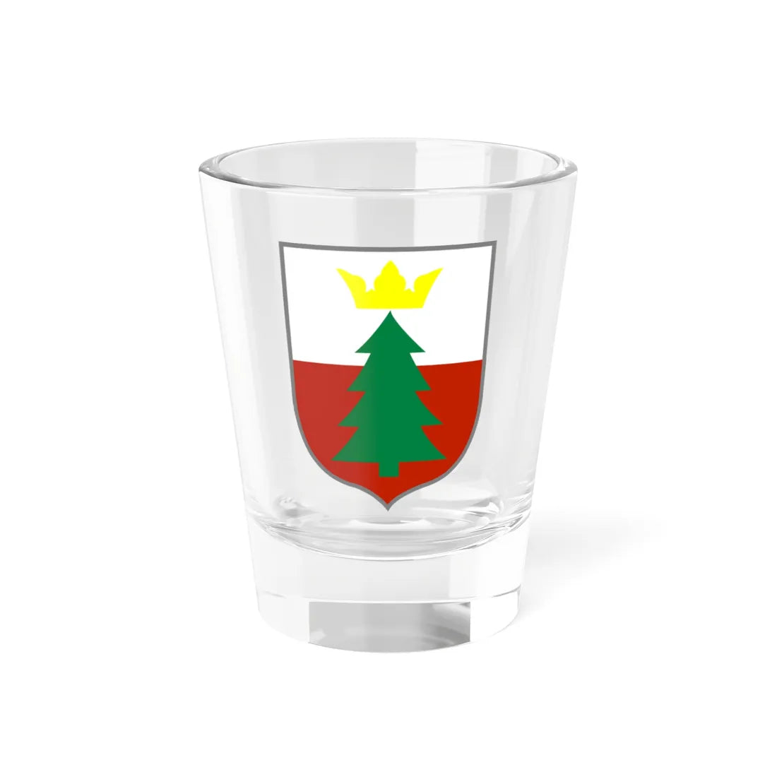 POL gmina Czastary COA (Poland) (Coat of Arms) Shot Glass 1.5oz 1.5oz - Go Mug Yourself