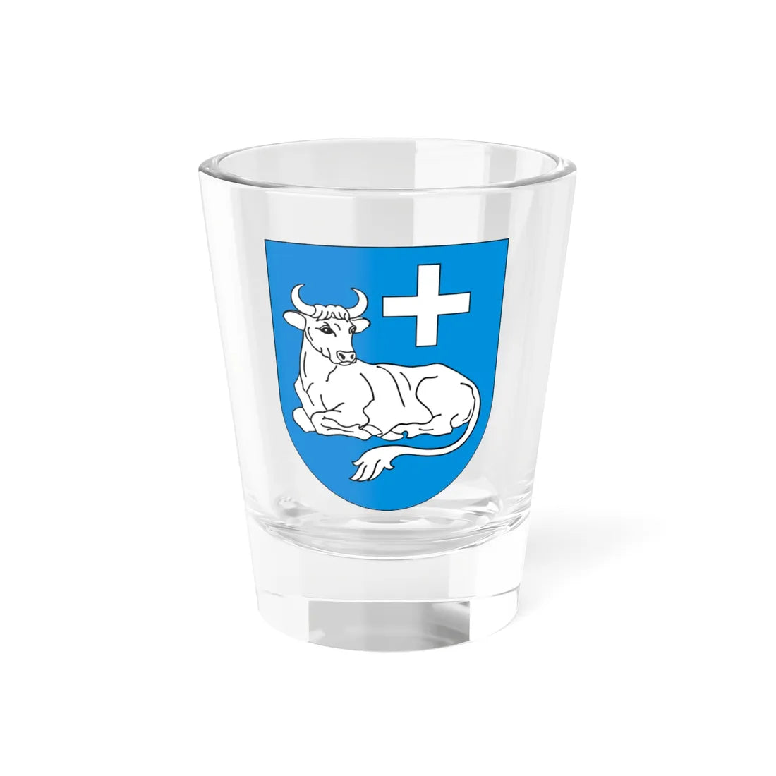 POL gmina Człuchów COA (Poland) (Coat of Arms) Shot Glass 1.5oz 1.5oz - Go Mug Yourself