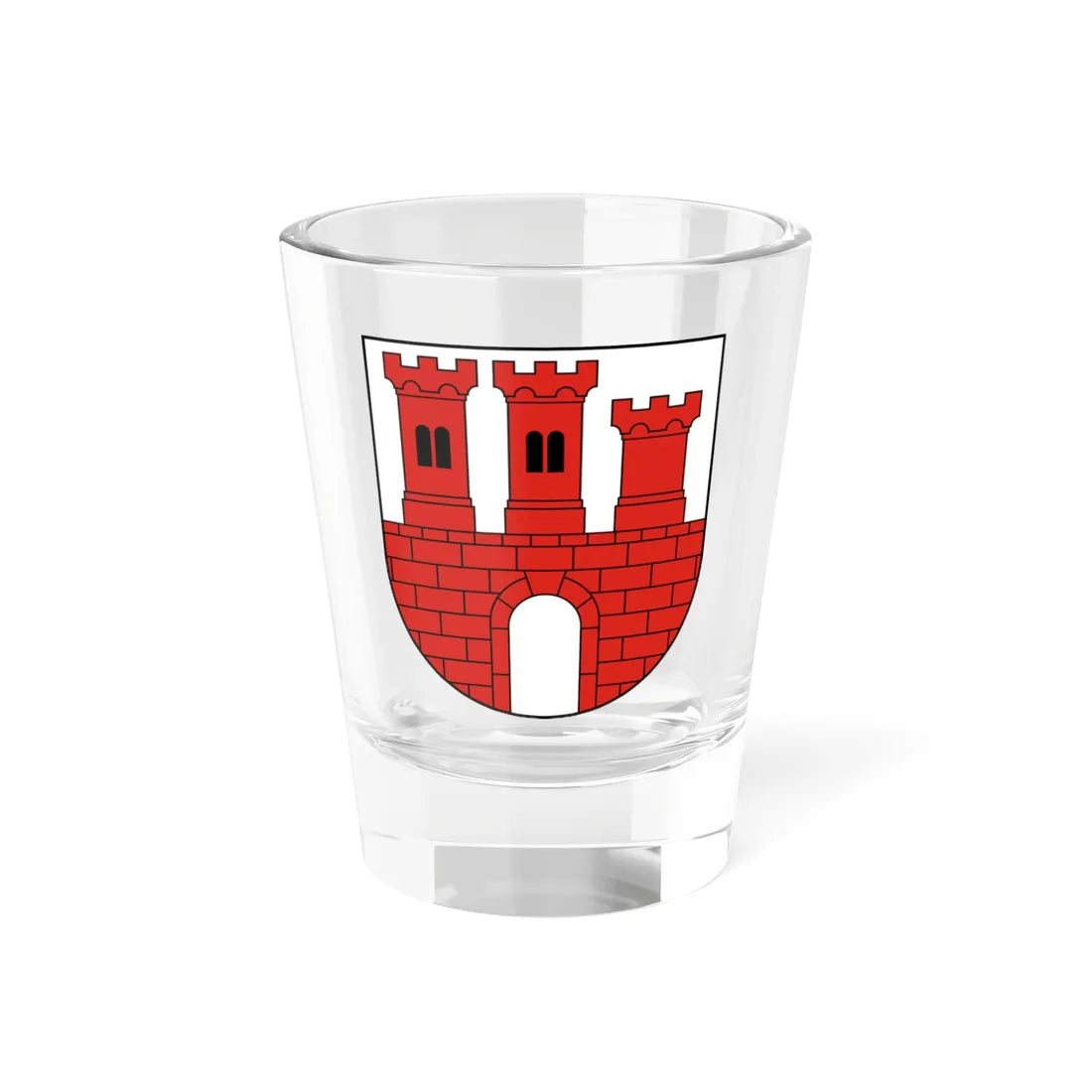 POL gmina Czudec COA (Poland) (Coat of Arms) Shot Glass 1.5oz 1.5oz - Go Mug Yourself