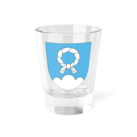 POL gmina Dobra powiat limanowski COA (Poland) (Coat of Arms) Shot Glass 1.5oz 1.5oz - Go Mug Yourself