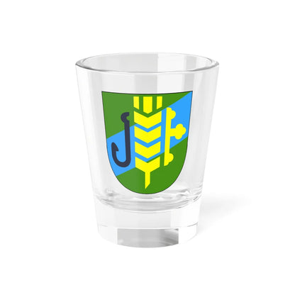 POL gmina Dobrzeń Wielki COA (Poland) (Coat of Arms) Shot Glass 1.5oz 1.5oz - Go Mug Yourself