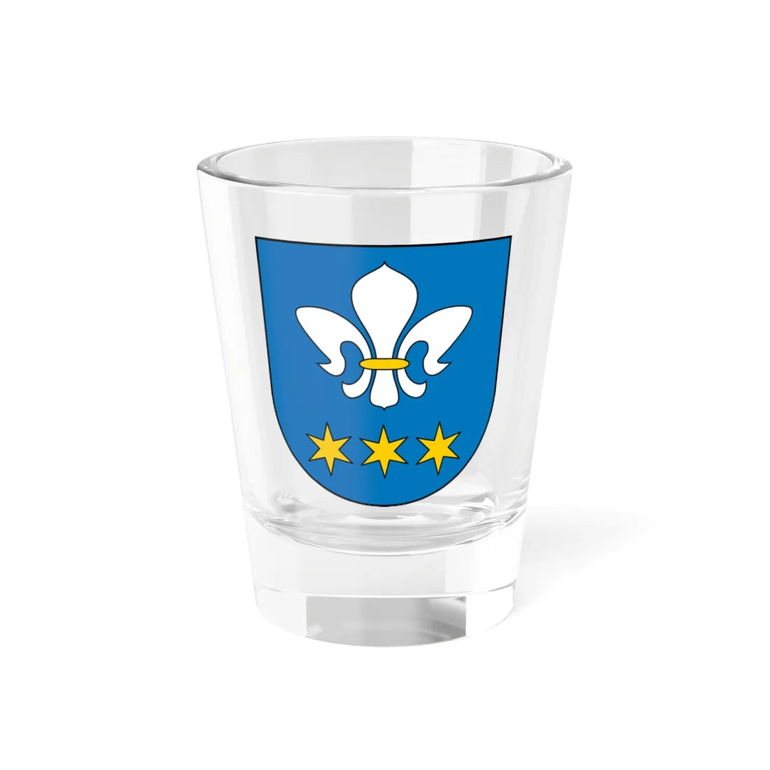 POL gmina Domaniewice COA (Poland) (Coat of Arms) Shot Glass 1.5oz 1.5oz - Go Mug Yourself