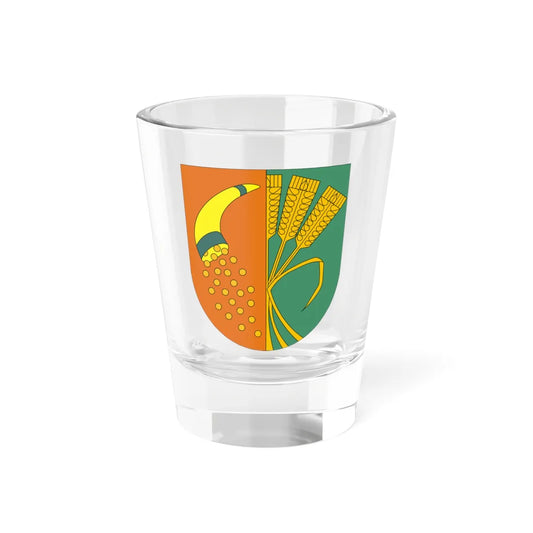 POL gmina Domaniów COA (Poland) (Coat of Arms) Shot Glass 1.5oz 1.5oz - Go Mug Yourself