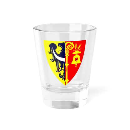 POL gmina Domaszowice COA 1996-2024 (Poland) (Coat of Arms) Shot Glass 1.5oz 1.5oz - Go Mug Yourself