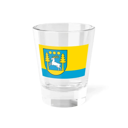 POL gmina Domaszowice flag (Poland) Shot Glass 1.5oz 1.5oz - Go Mug Yourself