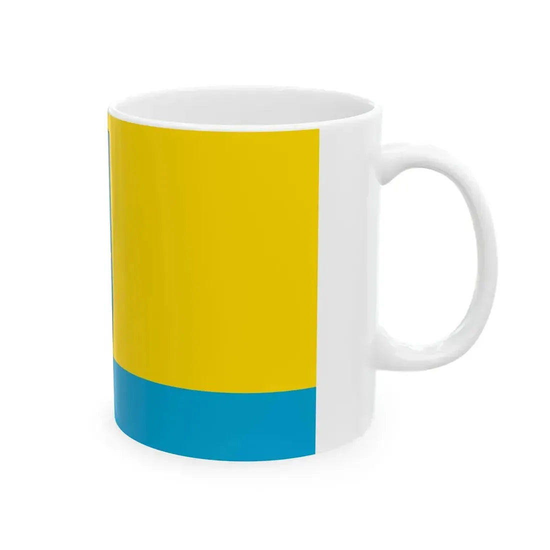 POL gmina Domaszowice flag (Poland) White Coffee Mug - Go Mug Yourself