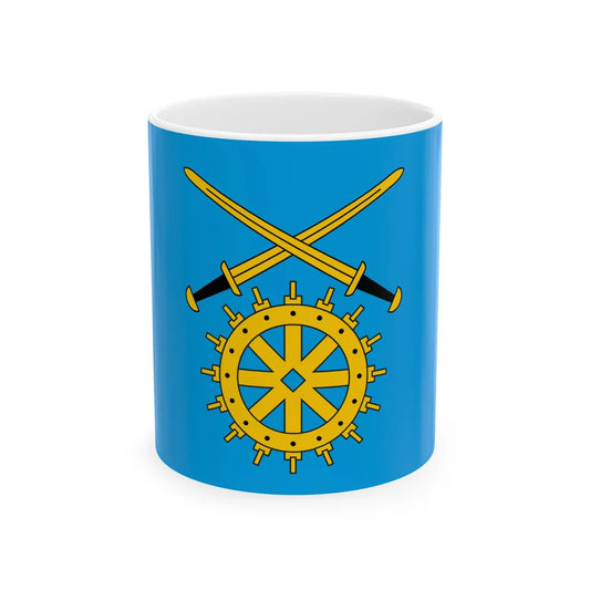 POL gmina Drzycim flag (Poland) White Coffee Mug 11oz - Go Mug Yourself