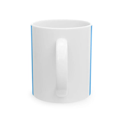 POL gmina Drzycim flag (Poland) White Coffee Mug - Go Mug Yourself