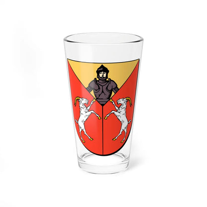 POL gmina Dwikozy COA (Poland) (Coat of Arms) Pint Glass 16oz 16oz - Go Mug Yourself