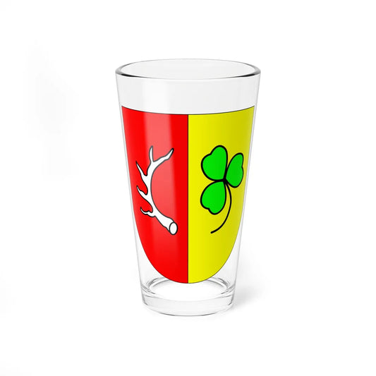 POL gmina Dziadkowice COA (Poland) (Coat of Arms) Pint Glass 16oz 16oz - Go Mug Yourself