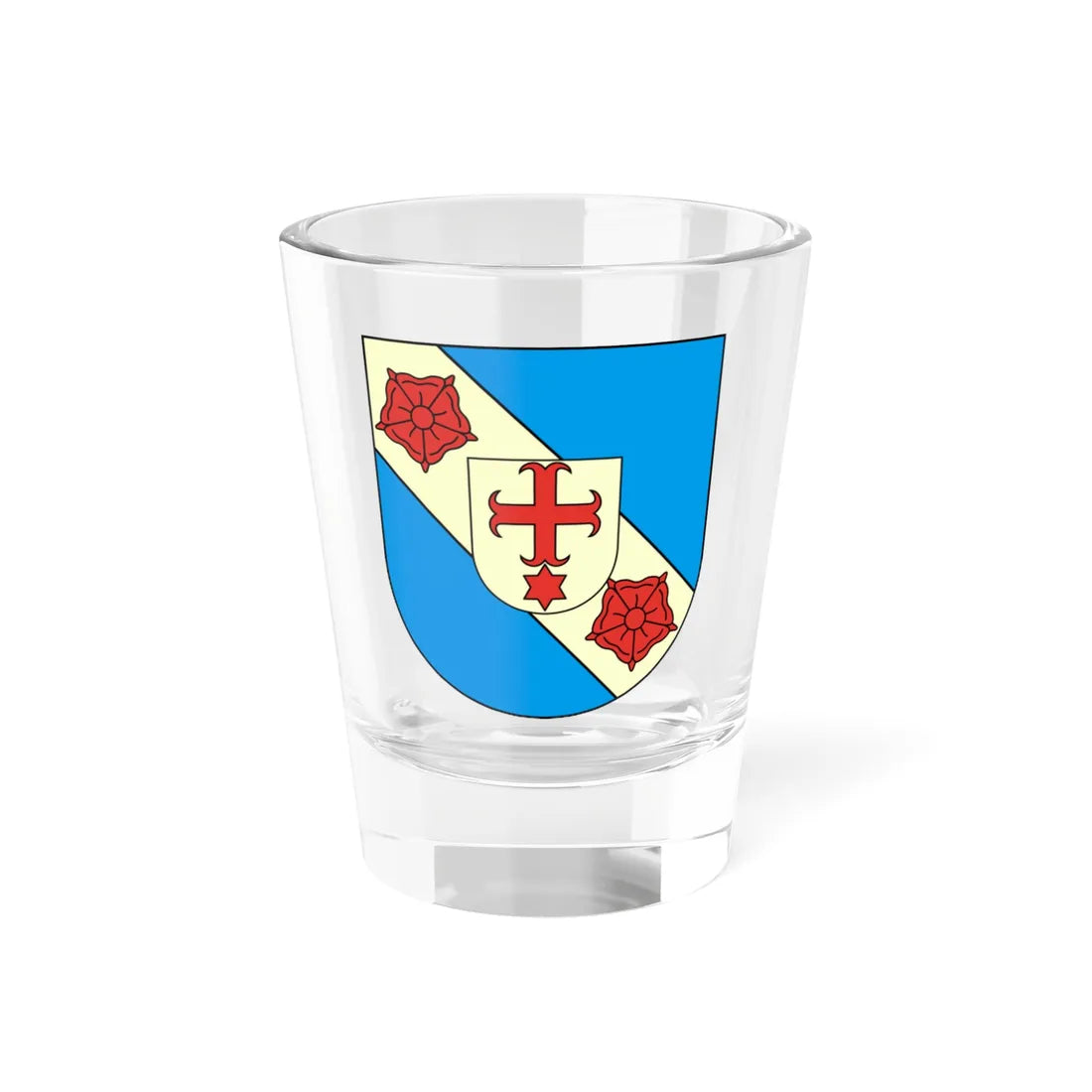 POL gmina Dziadowa Kłoda COA (Poland) (Coat of Arms) Shot Glass 1.5oz 1.5oz - Go Mug Yourself