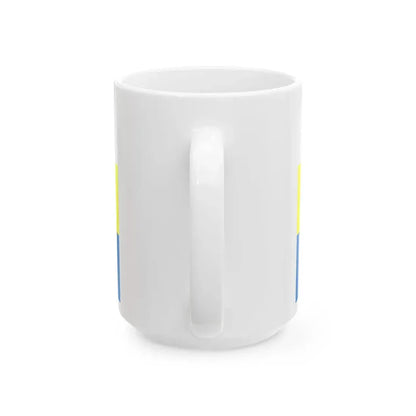 POL gmina Dziemiany flag (Poland) White Coffee Mug - Go Mug Yourself