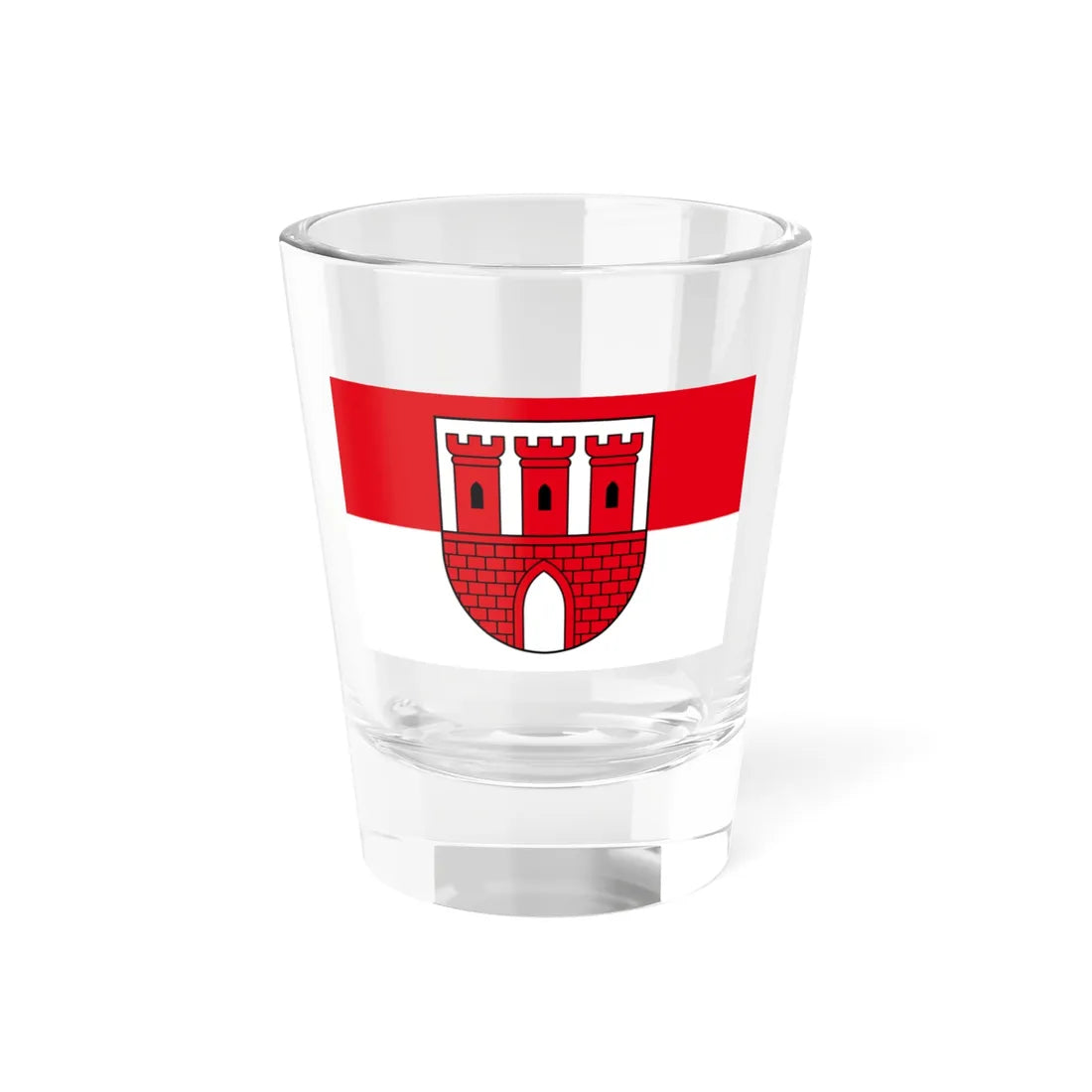 POL gmina Gasawa flag (Poland) Shot Glass 1.5oz 1.5oz - Go Mug Yourself