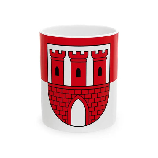POL gmina Gasawa flag (Poland) White Coffee Mug 11oz - Go Mug Yourself