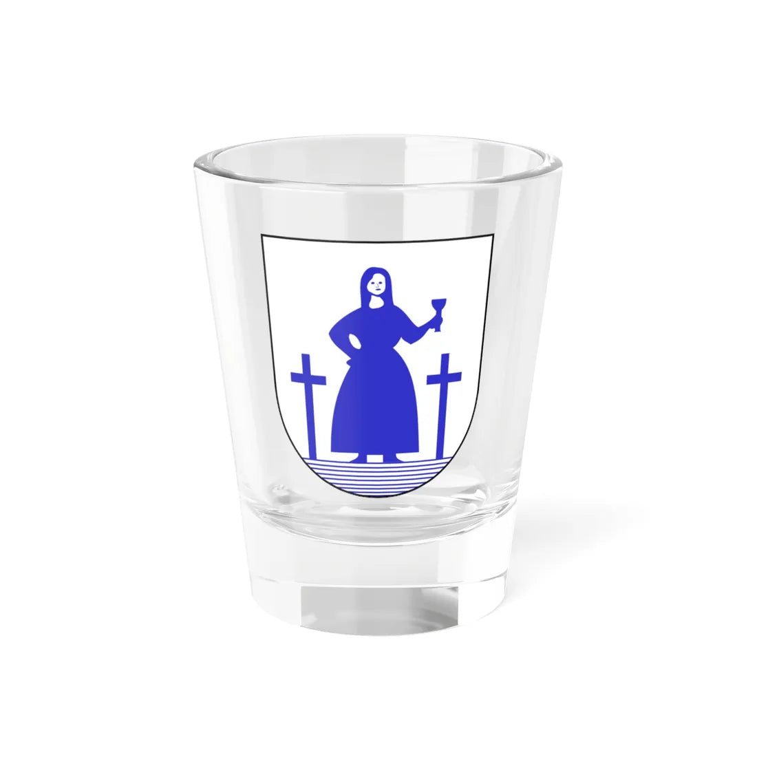 POL gmina Gawłuszowice COA old (Poland) (Coat of Arms) Shot Glass 1.5oz 1.5oz - Go Mug Yourself