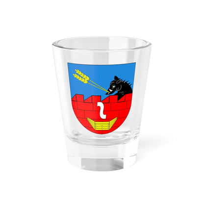 POL gmina Gnojno COA old (Poland) (Coat of Arms) Shot Glass 1.5oz 1.5oz - Go Mug Yourself