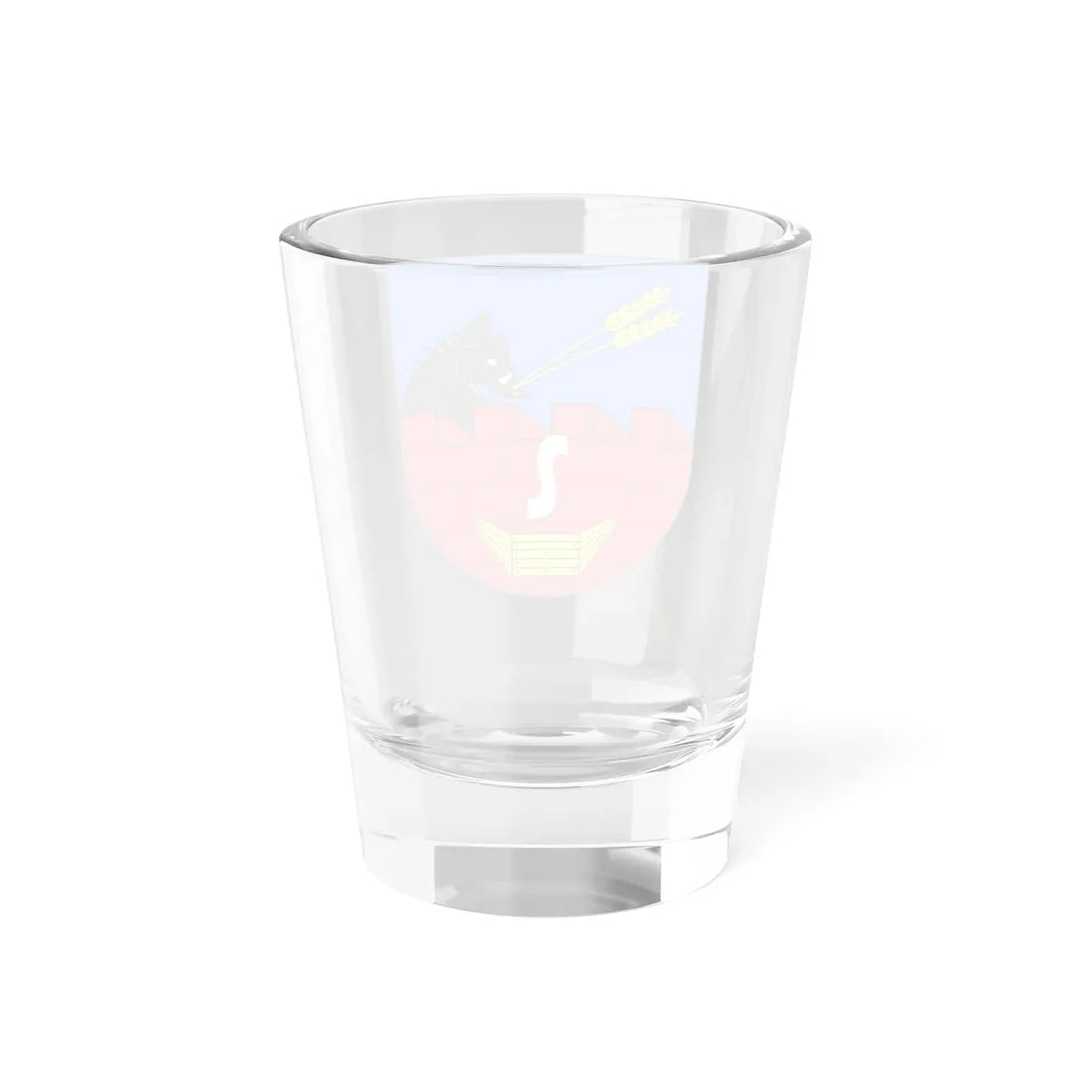 POL gmina Gnojno COA old (Poland) (Coat of Arms) Shot Glass 1.5oz - Go Mug Yourself