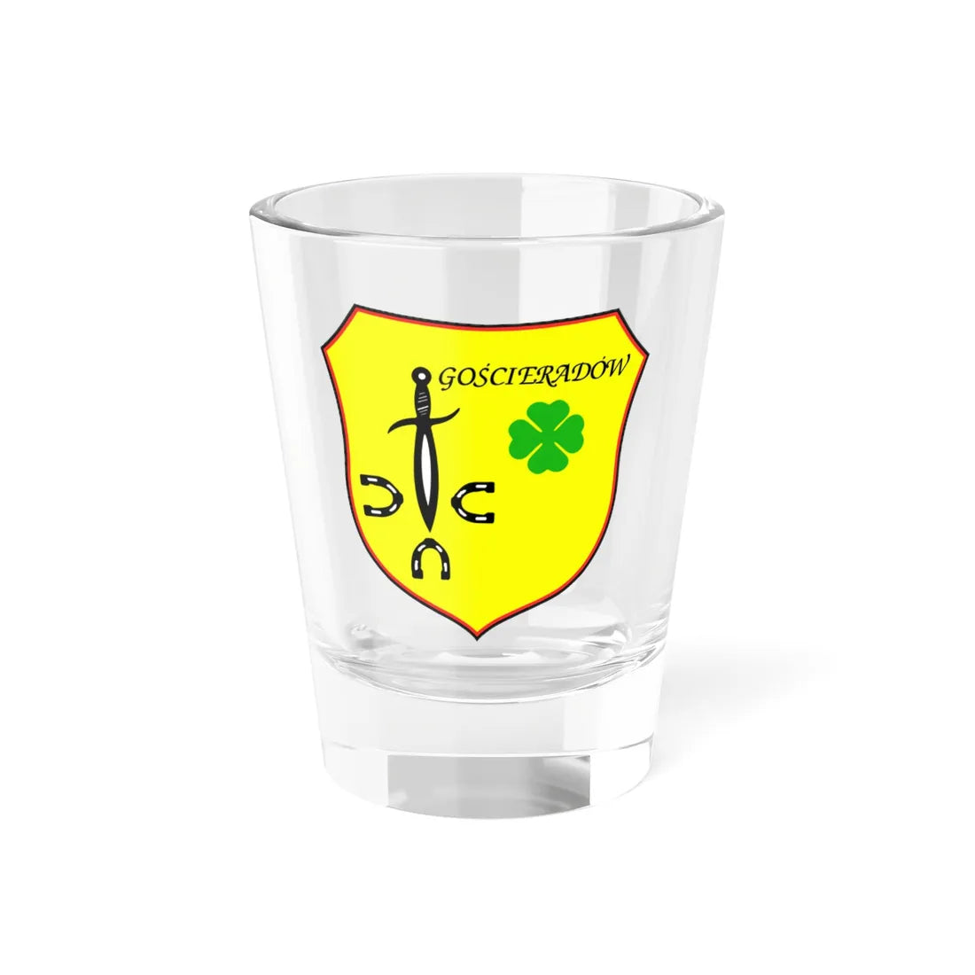 POL gmina Gościeradów COA (Poland) (Coat of Arms) Shot Glass 1.5oz 1.5oz - Go Mug Yourself