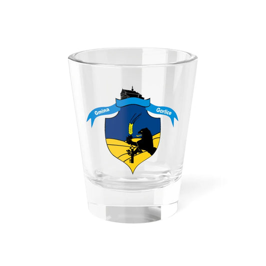 POL gmina Gorlice COA (Poland) (Coat of Arms) Shot Glass 1.5oz 1.5oz - Go Mug Yourself