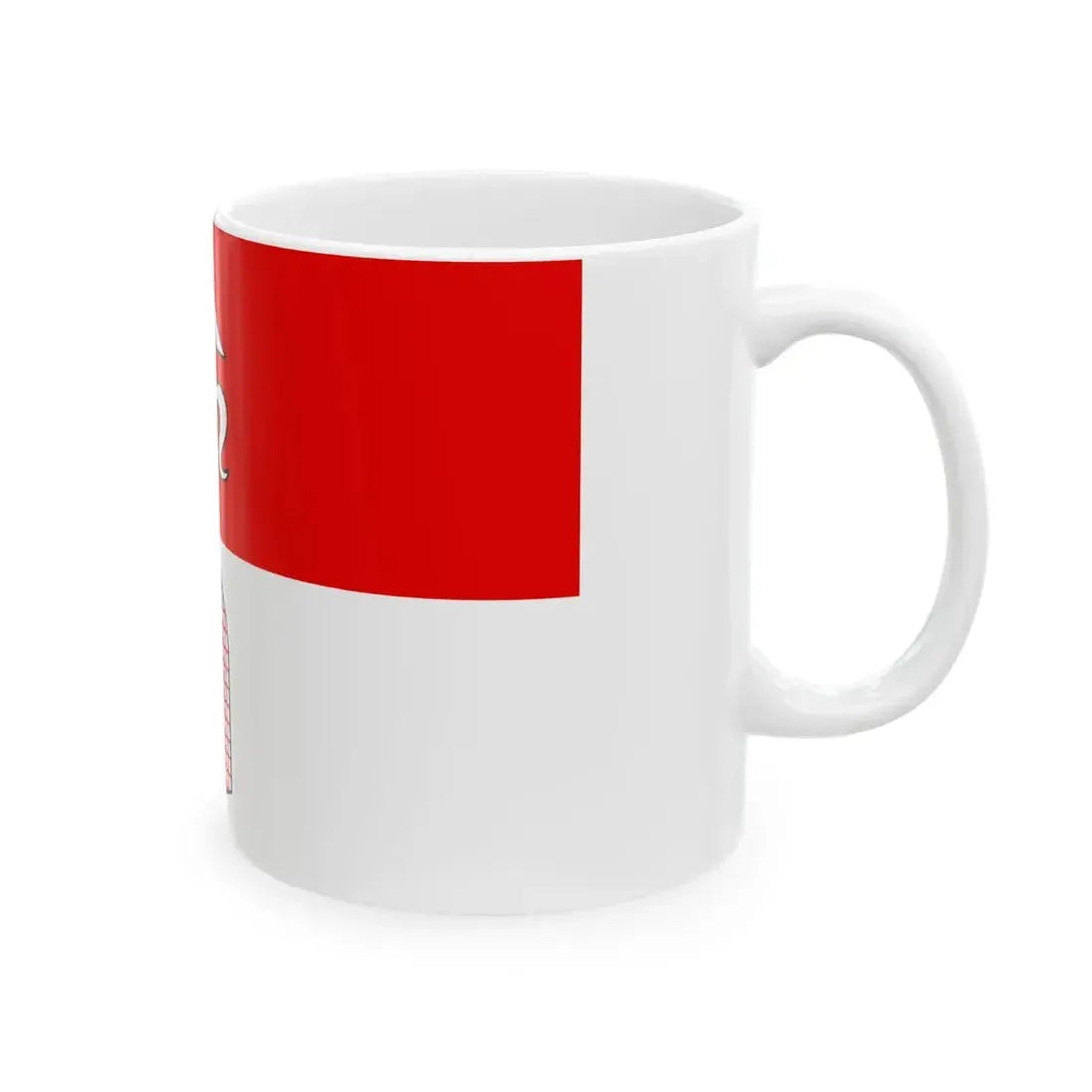 POL gmina Gorno flag (Poland) White Coffee Mug - Go Mug Yourself