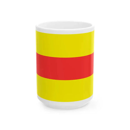 POL gmina Gorzyca flag (Poland) White Coffee Mug 15oz - Go Mug Yourself