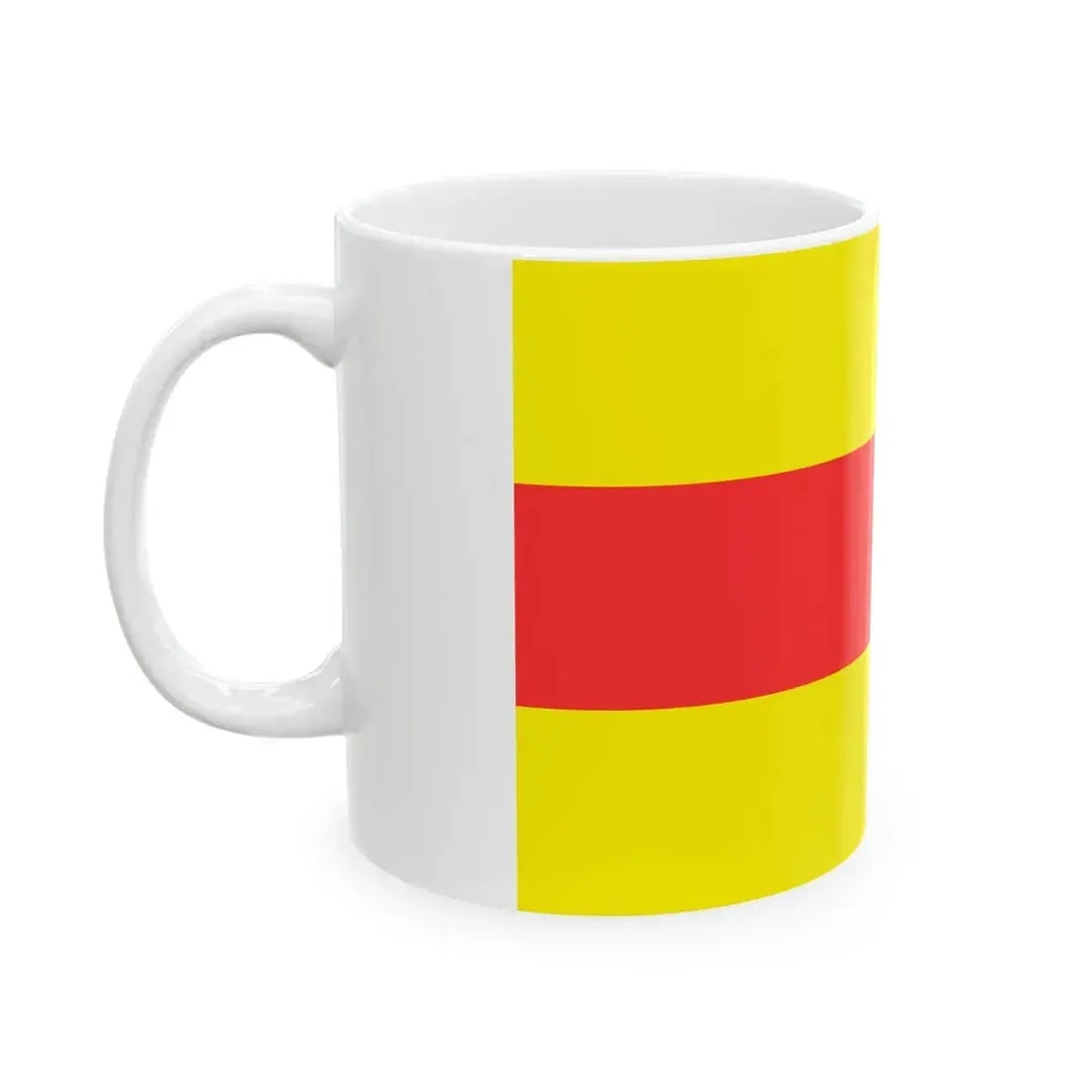 POL gmina Gorzyca flag (Poland) White Coffee Mug - Go Mug Yourself
