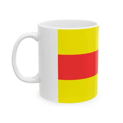POL gmina Gorzyca flag (Poland) White Coffee Mug - Go Mug Yourself