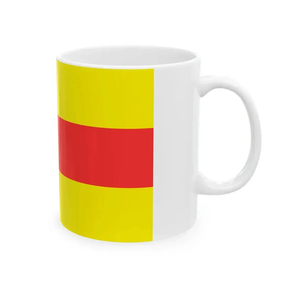 POL gmina Gorzyca flag (Poland) White Coffee Mug - Go Mug Yourself
