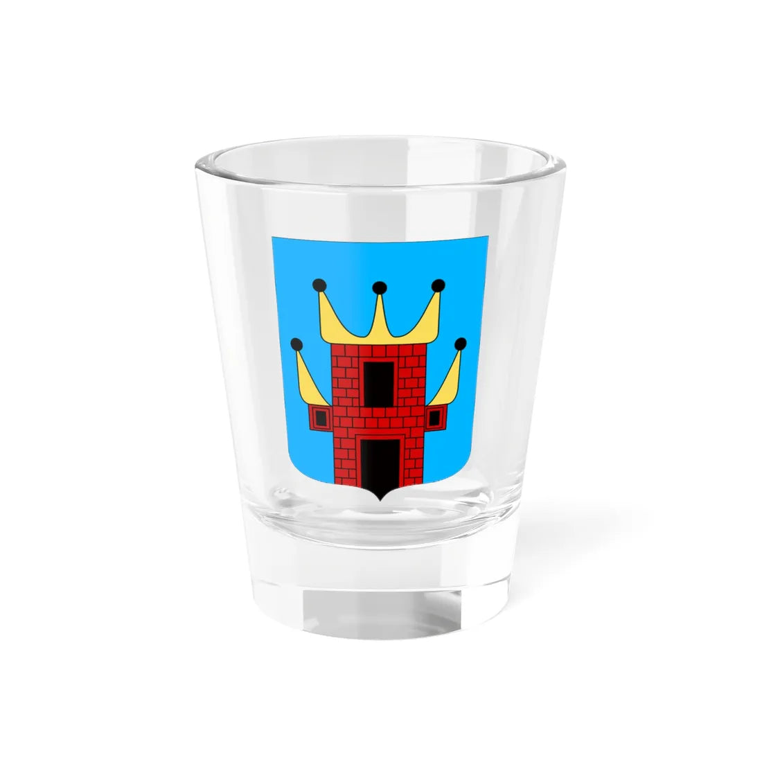 POL gmina Goszczyn COA (Poland) (Coat of Arms) Shot Glass 1.5oz 1.5oz - Go Mug Yourself