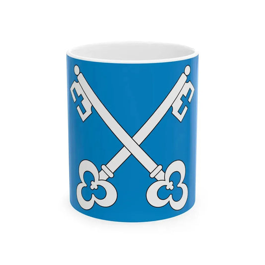POL gmina Gowarczow flag (Poland) White Coffee Mug 11oz - Go Mug Yourself