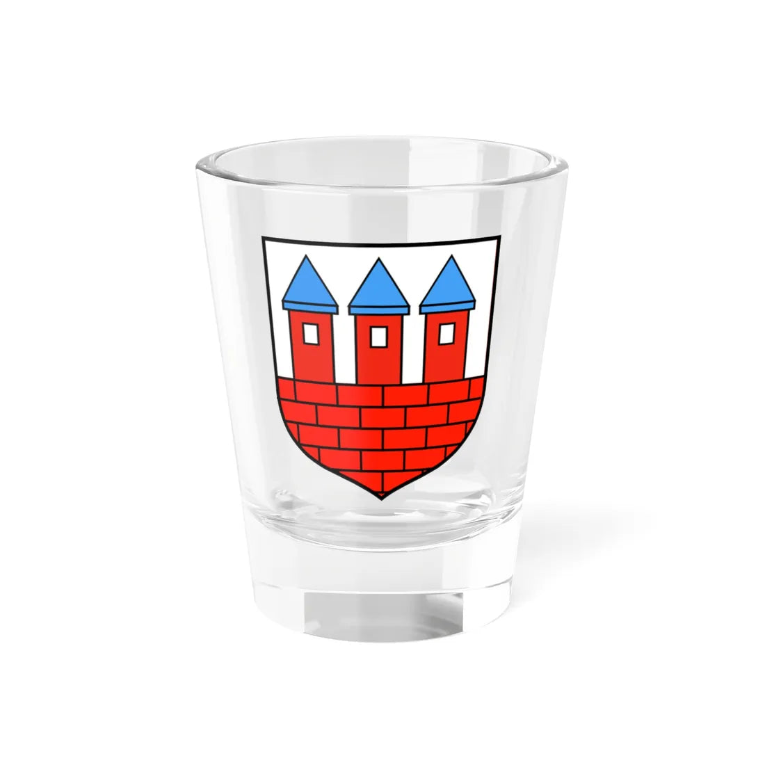 POL gmina Grabowiec COA (Poland) (Coat of Arms) Shot Glass 1.5oz 1.5oz - Go Mug Yourself