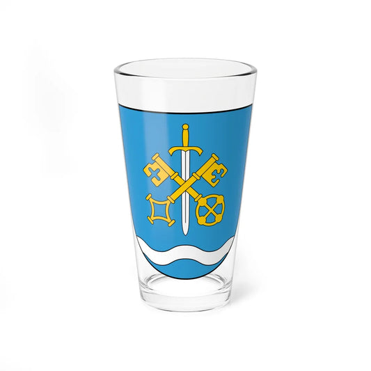 POL gmina Gromnik COA (Poland) (Coat of Arms) Pint Glass 16oz 16oz - Go Mug Yourself