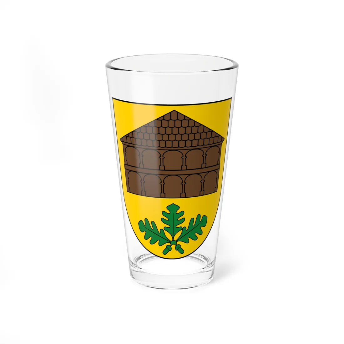 POL gmina Górzno COA (Poland) (Coat of Arms) Pint Glass 16oz 16oz - Go Mug Yourself