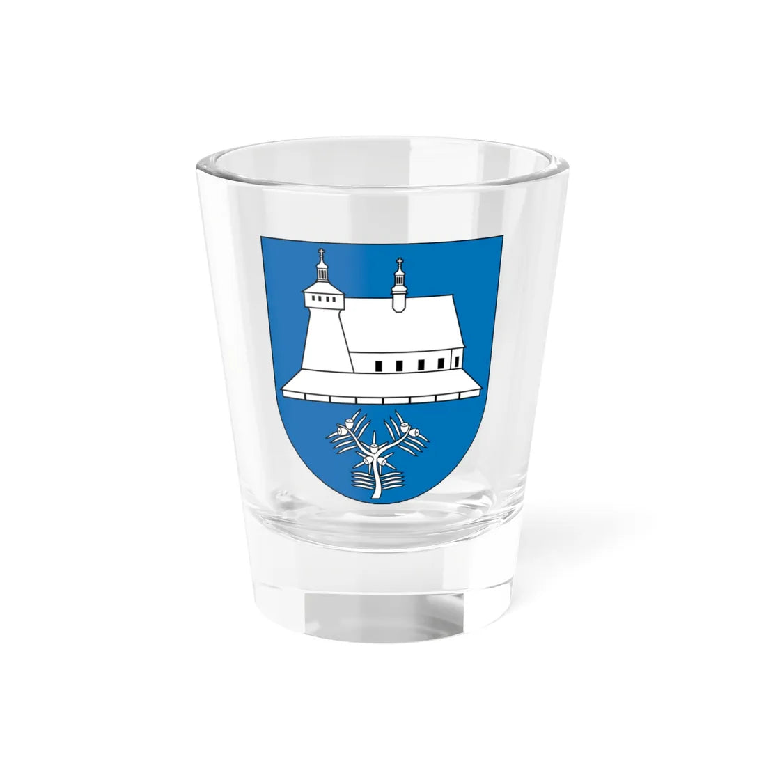 POL gmina Haczów COA alt (Poland) (Coat of Arms) Shot Glass 1.5oz 1.5oz - Go Mug Yourself