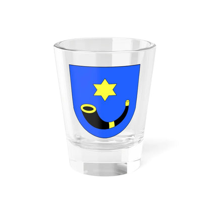 POL gmina Hażlach COA (Poland) (Coat of Arms) Shot Glass 1.5oz 1.5oz - Go Mug Yourself