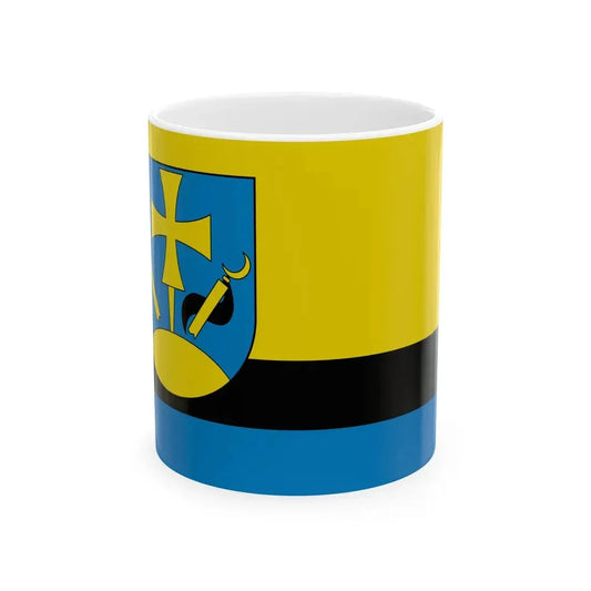 POL gmina Hyzne flag (Poland) White Coffee Mug 11oz - Go Mug Yourself