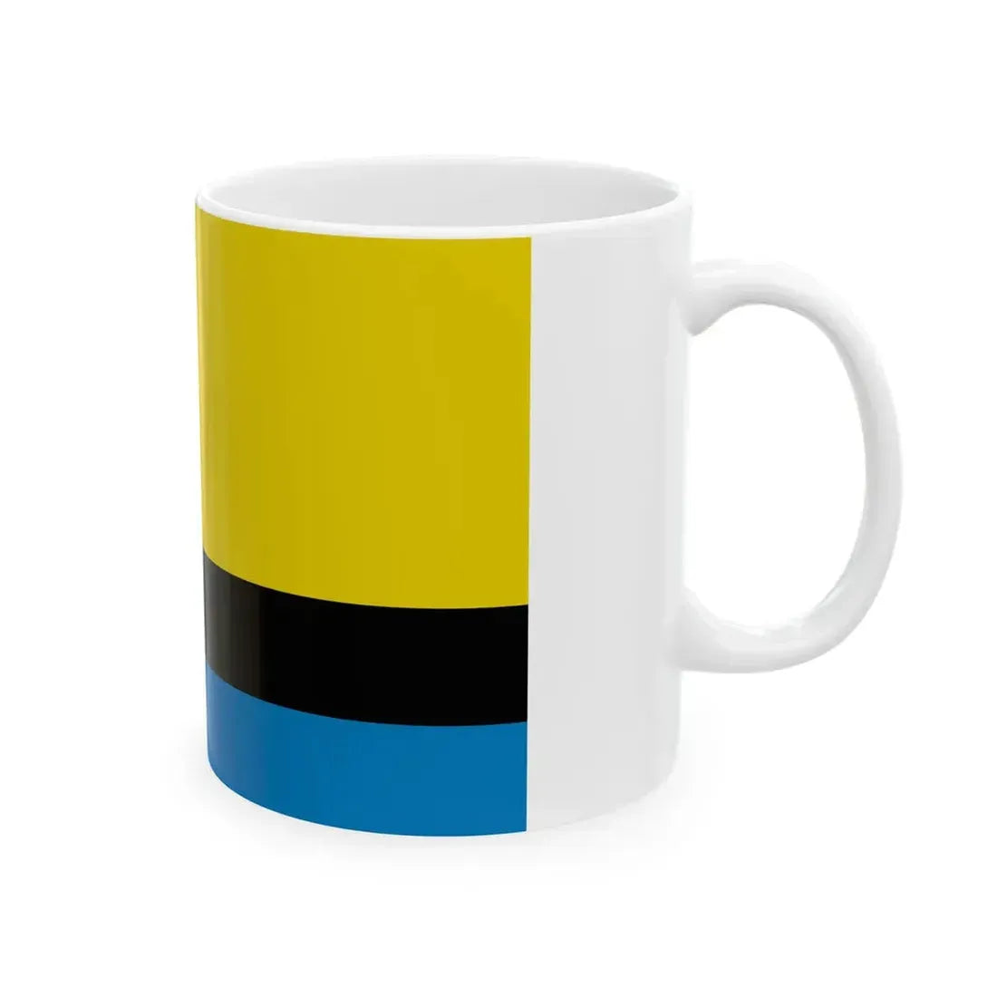 POL gmina Hyzne flag (Poland) White Coffee Mug - Go Mug Yourself