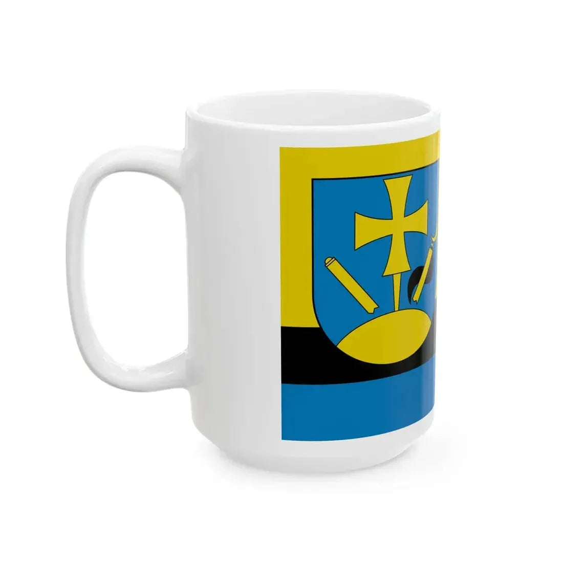 POL gmina Hyzne flag (Poland) White Coffee Mug - Go Mug Yourself
