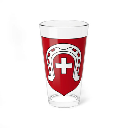 POL gmina Iwaniska COA (Poland) (Coat of Arms) Pint Glass 16oz 16oz - Go Mug Yourself