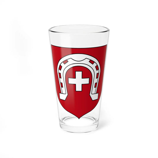 POL gmina Iwaniska COA (Poland) (Coat of Arms) Pint Glass 16oz 16oz - Go Mug Yourself