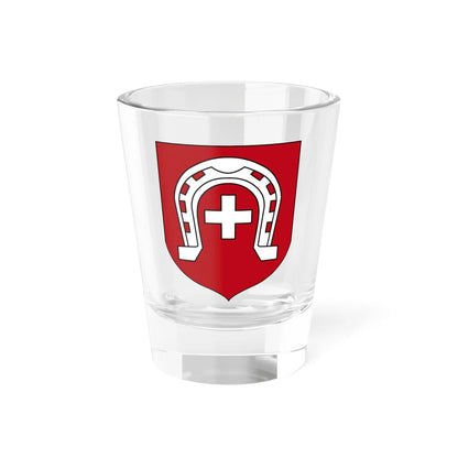 POL gmina Iwaniska COA (Poland) (Coat of Arms) Shot Glass 1.5oz 1.5oz - Go Mug Yourself